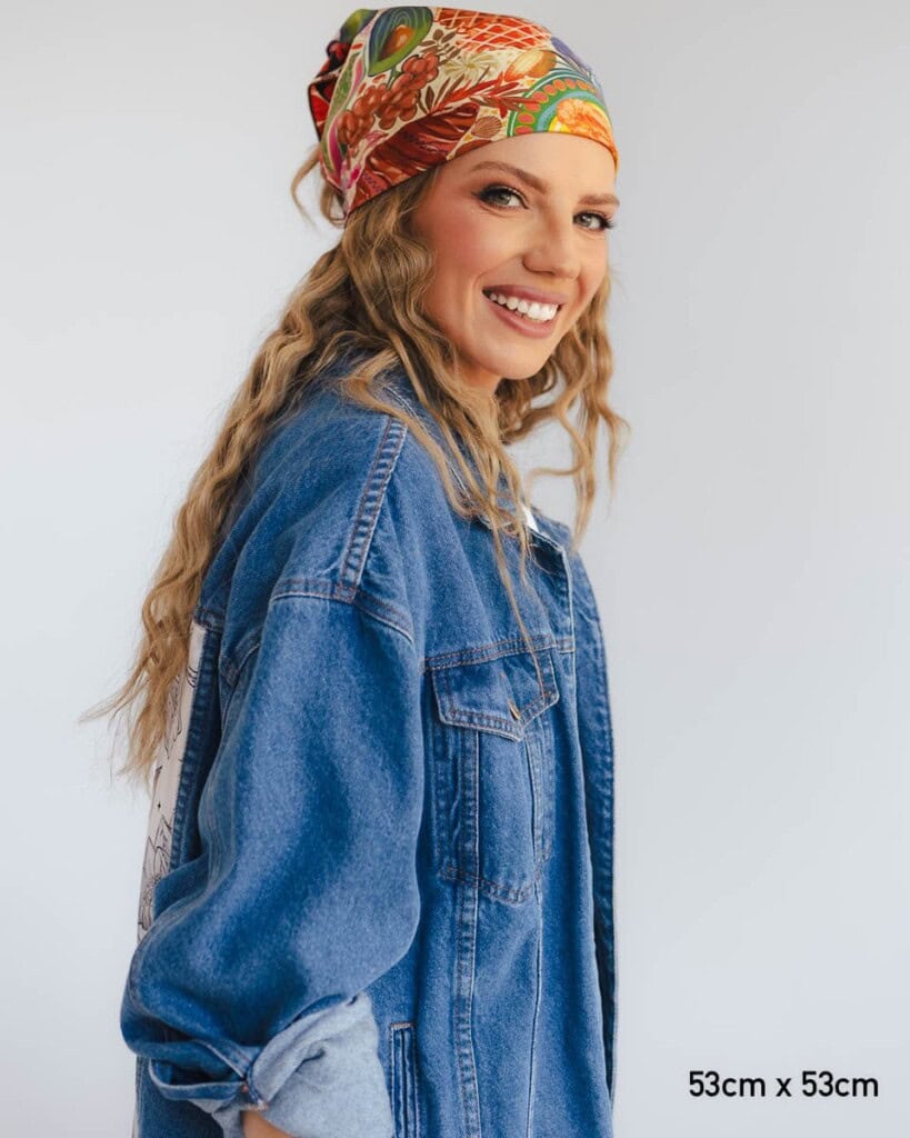 apaszka jedwabna dwustronna frykasy spadiora 19