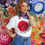 apaszka jedwabna dwustronna frykasy spadiora 24