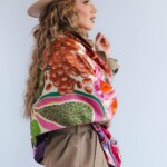 apaszka jedwabna dwustronna frykasy spadiora 28