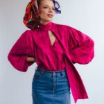 apaszka jedwabna dwustronna frykasy spadiora 40