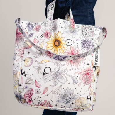 torba kwiaty zodiaku spadiora