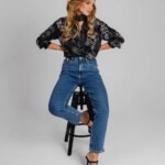 jedwabna koszula feminimal czarna spadiora 4