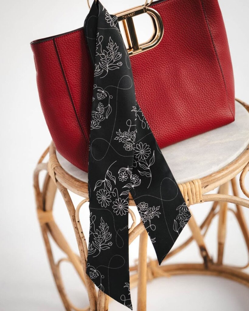 jedwabne twilly feminimal czarna spadiora 1