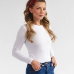 jedwabna opaska do wlosow z supelkiem feminimal bordo spadiora 