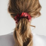 zestaw jedwabnych gumek igaro feminima bordo spadiora 2