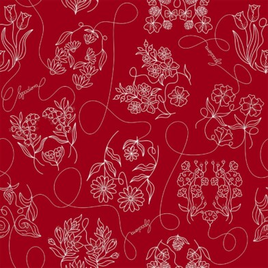 wzor feminimal bordo spadiora