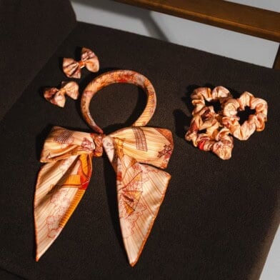 jedwabna opaska z dluga szarfa amoro wiatraki spadiora 5