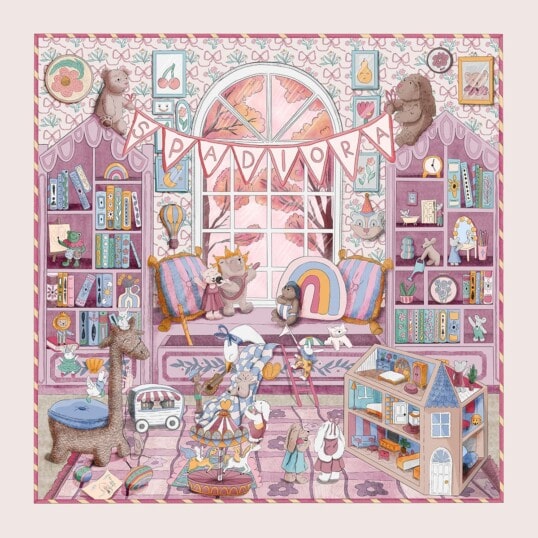 wzor rozowe szeptane opowiesci spadiora