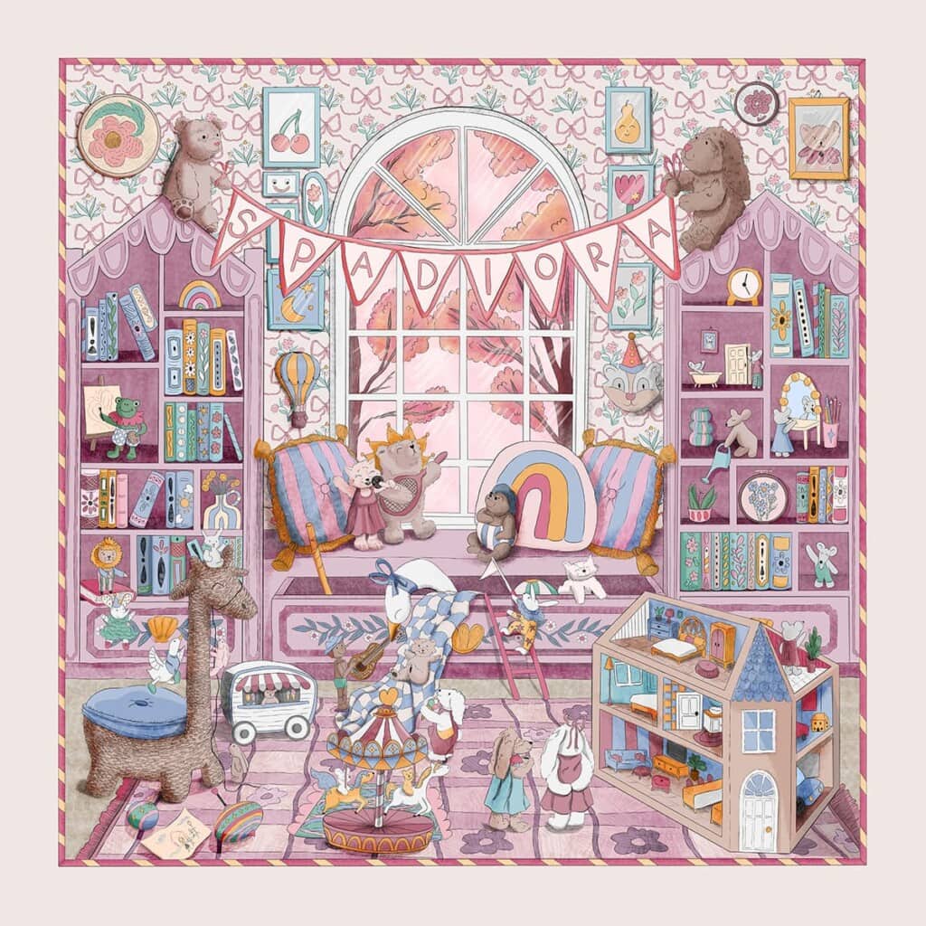 wzor rozowe szeptane opowiesci spadiora