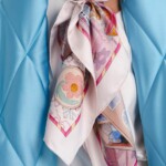 apaszka jedwabna dwustronna rozowe szeptane opowiesci spadiora 1