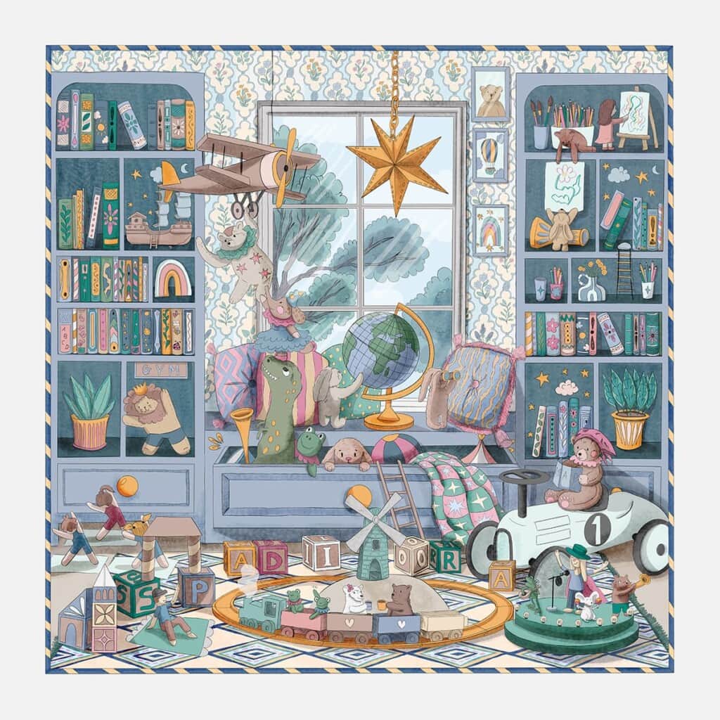 wzor niebieskie szeptane opowiesci spadiora