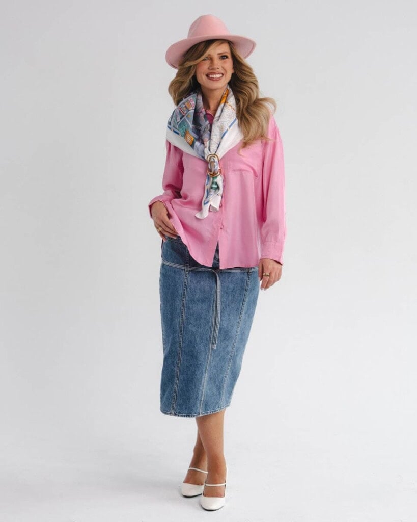 apaszka jedwabna dwustronna niebieskie szeptane opowiesci spadiora 2