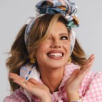 apaszka jedwabna dwustronna niebieskie szeptane opowiesci spadiora 7