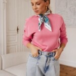 apaszka jedwabna dwustronna niebieskie szeptane opowiesci spadiora 11