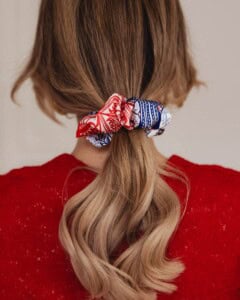 jedwabna gumka scrunchie wiwat spadiora 1