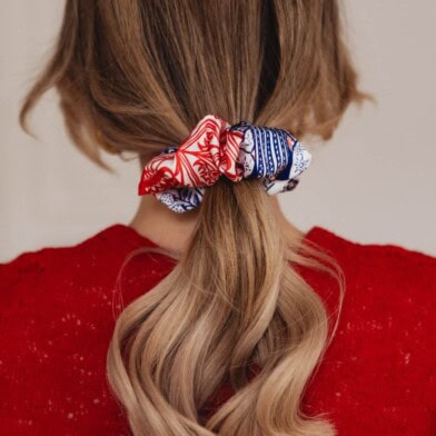 jedwabna gumka scrunchie wiwat spadiora 1