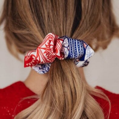 jedwabna gumka scrunchie wiwat spadiora