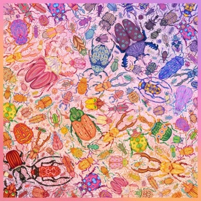 apaszka jedwabna dwustronna zuki spadiora