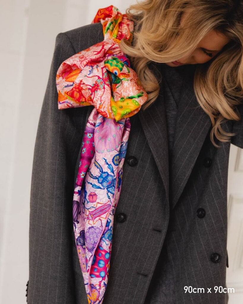 apaszka jedwabna dwustronna zuki spadiora 2