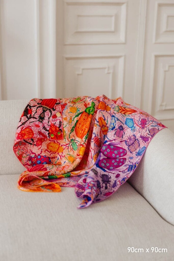 apaszka jedwabna dwustronna zuki spadiora 4