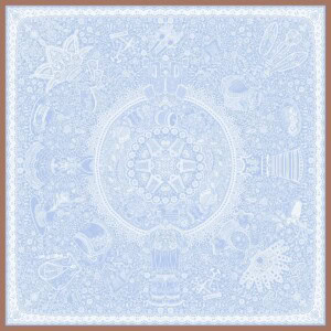 poszetka jedwabna meska dwustronna koronka blawatna spadiora