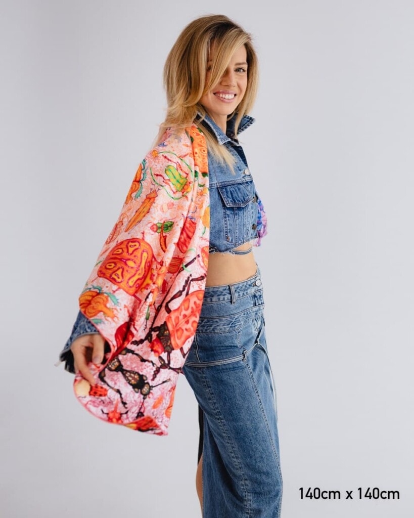 apaszka jedwabna dwustronna zuki spadiora 20