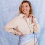 apaszka jedwabna dwustronna koronka blawatna spadiora 8