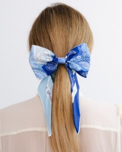 jedwabna kokarda do wlosow carma gora lodowa spadiora