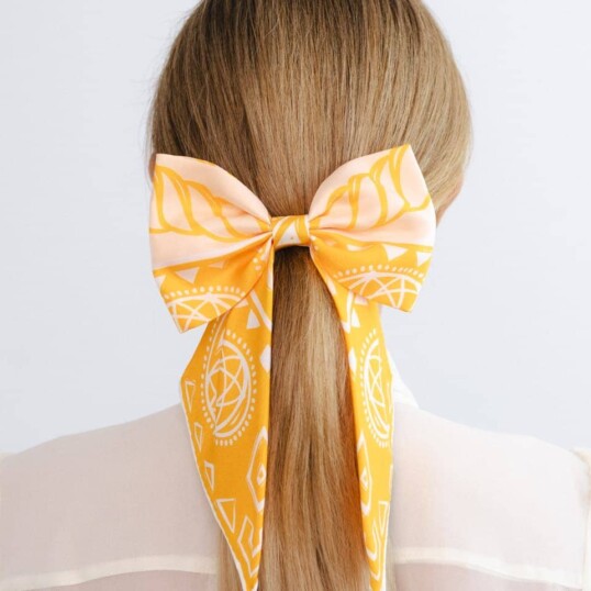 jedwabna kokarda do wlosow carma totem spadiora