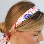 jedwabna opaska z dluga szarfa amoro wiwat spadiora 4