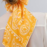 jedwabna opaska z dluga szarfa amoro totem spadiora 1