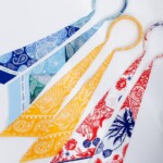 jedwabna opaska z dluga szarfa amoro spadiora