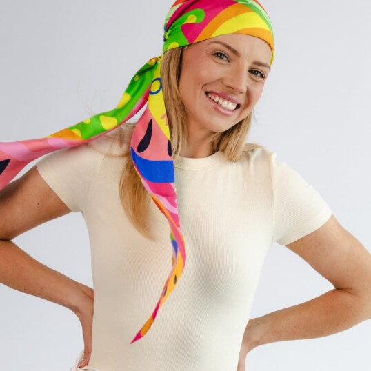 jedwabna piratka na glowe corsaro soczysta spadiora