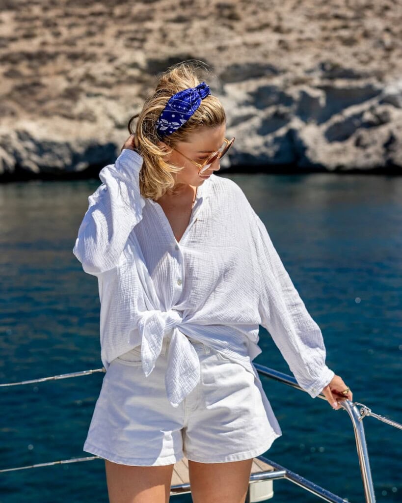 jedwabna opaska do wlosow z supelkiem latarnia spadiora