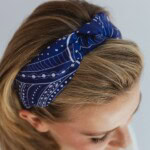 jedwabna opaska do wlosow z supelkiem latarnia spadiora 3