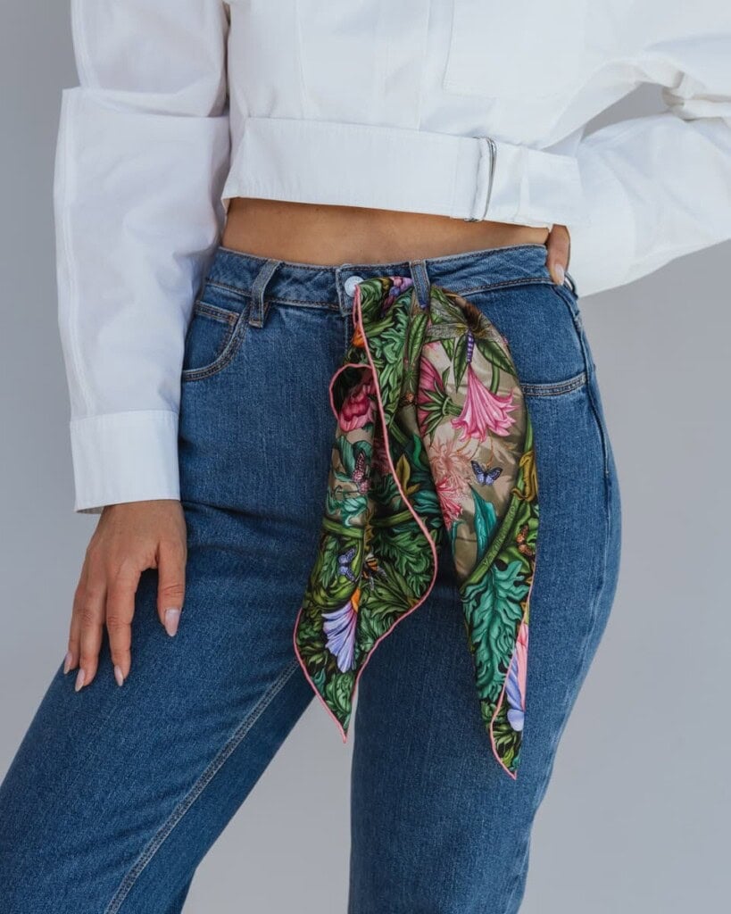 apaszka jedwabna dwustronna pomander spadiora 3