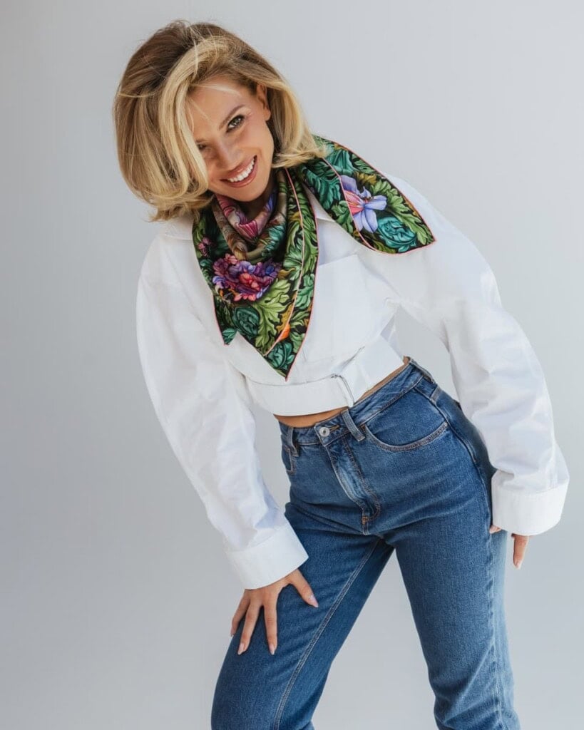 apaszka jedwabna dwustronna pomander spadiora 7