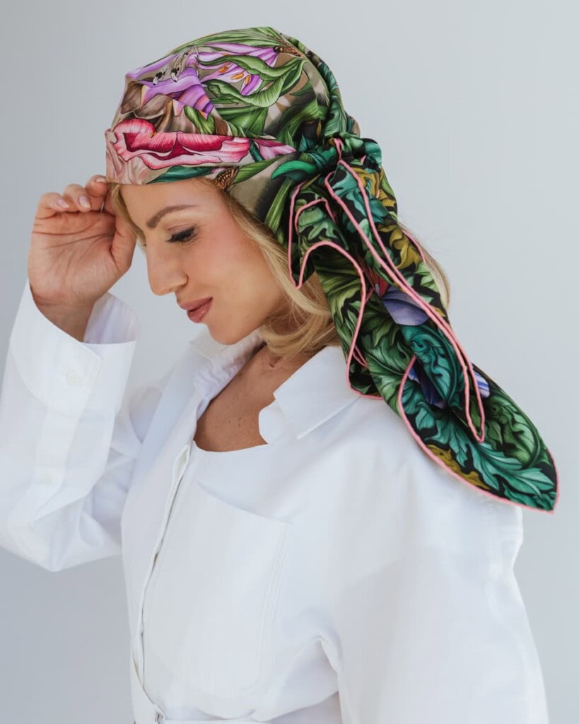 apaszka jedwabna dwustronna pomander spadiora 11