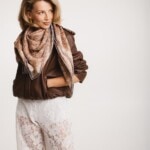 chusta welniano jedwabna dwustronna koronka polowa spadiora 2