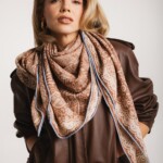 chusta welniano jedwabna dwustronna koronka polowa spadiora 1