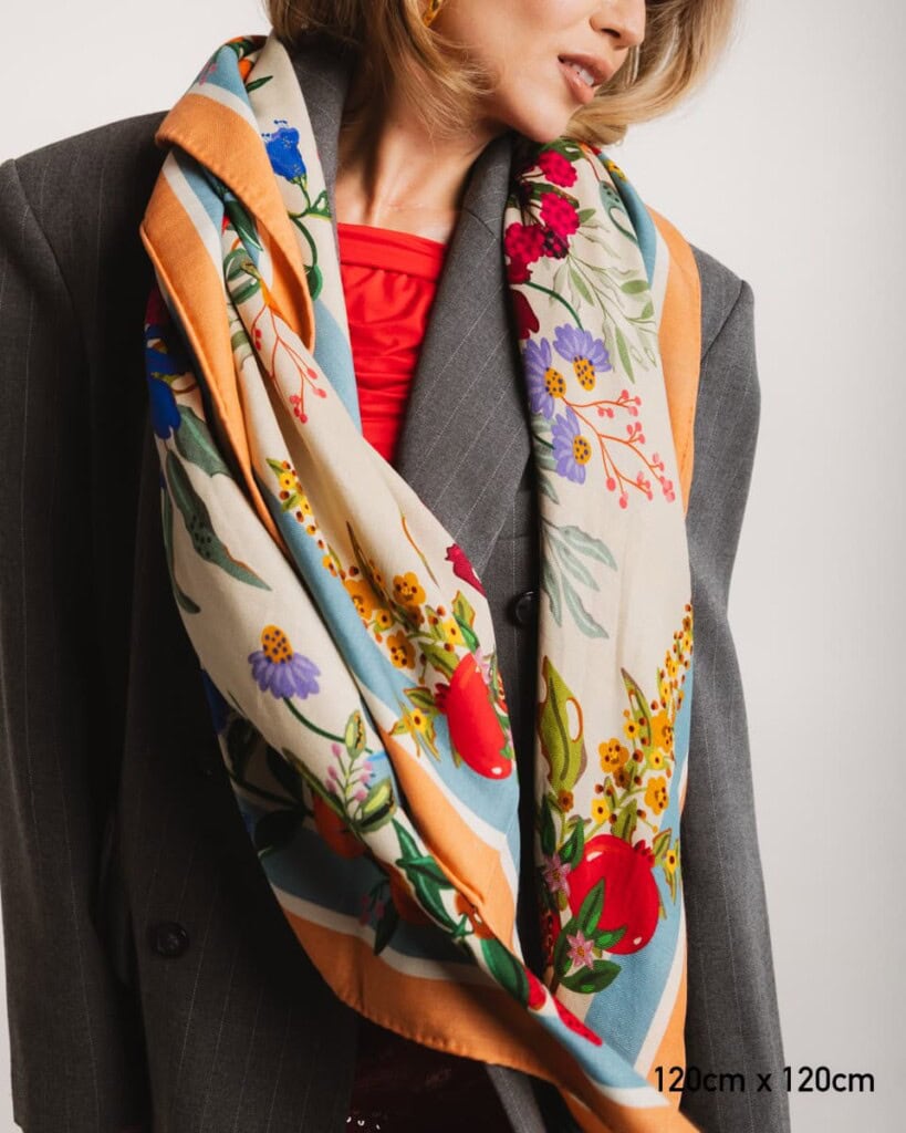 chusta welniano jedwabna dwustronna dojrzalosc spadiora 10