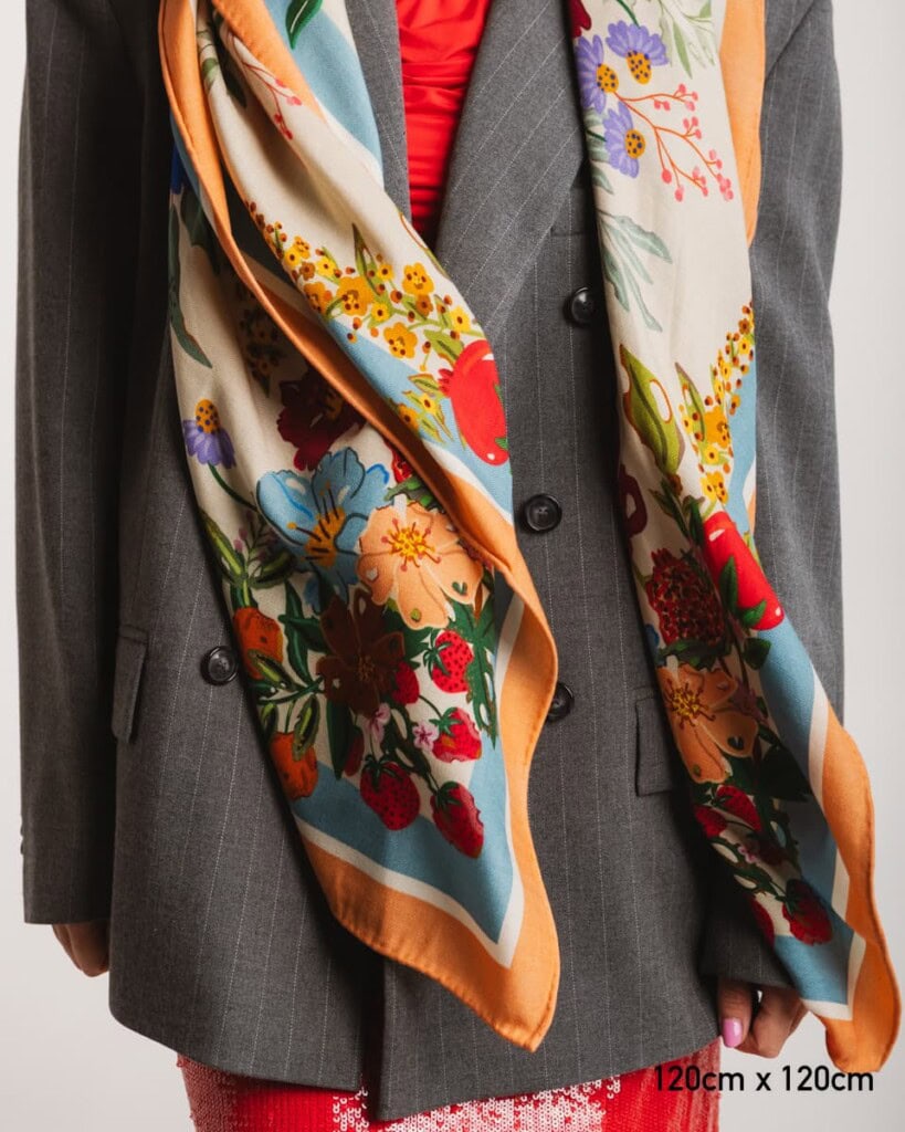 chusta welniano jedwabna dwustronna dojrzalosc spadiora 9