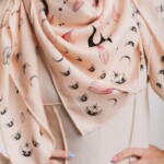 chusta welniano jedwabna dwustronna kwiaty zodiaku spadiora 5