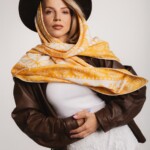 chusta welniano jedwabna dwustronna totem spadiora 6