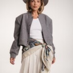 chusta welniano jedwabna dwustronna niebieskie szeptane opowiesci spadiora 8