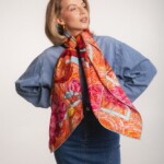 chusta welniano jedwabna dwustronna rok drewnianego smoka spadiora