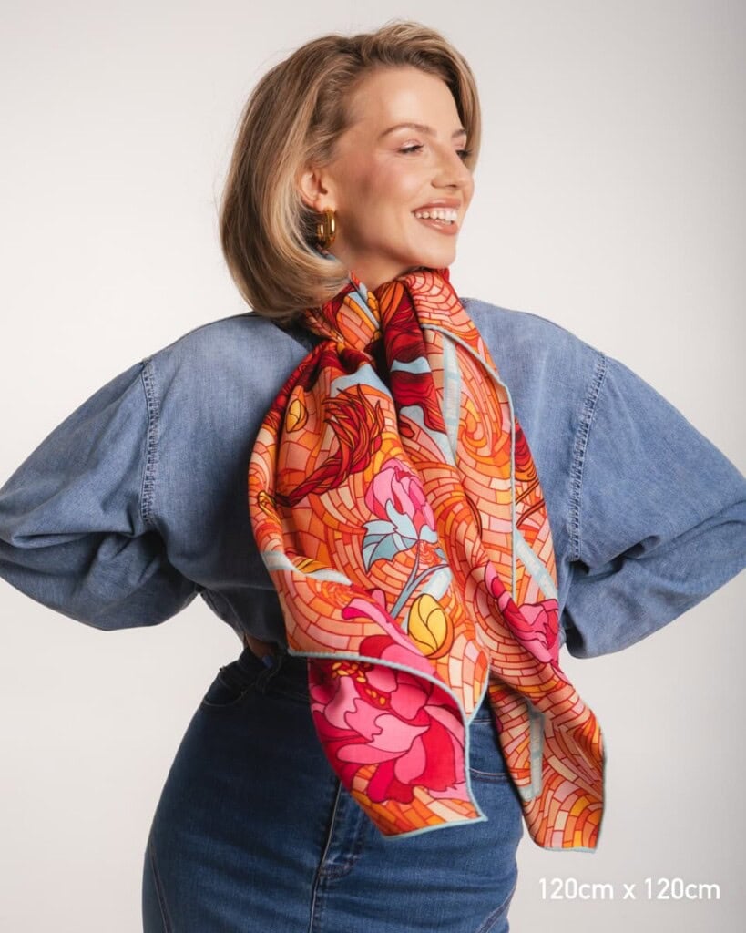 chusta welniano jedwabna dwustronna rok drewnianego smoka spadiora 2