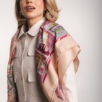 chusta welniano jedwabna dwustronna rozowe szeptane opowiesci spadiora 2