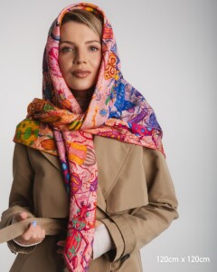 chusta welniano jedwabna dwustronna zuki spadiora 4