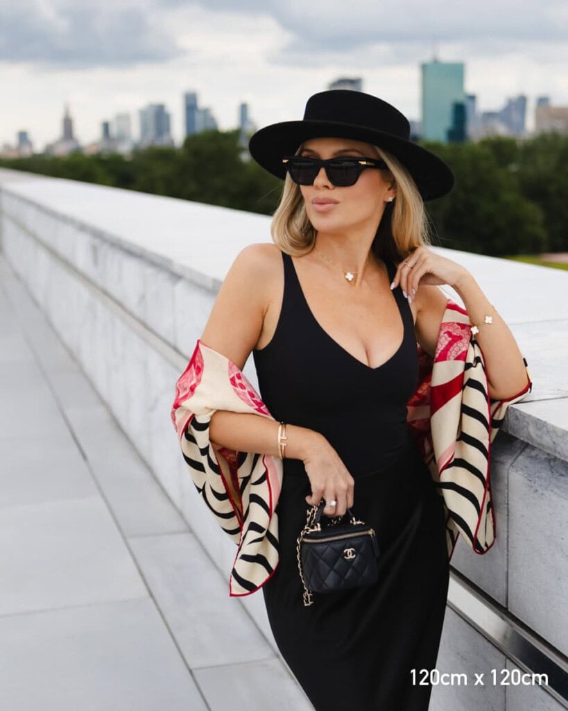 chusta welniano jedwabna dwustronna rok weza spadiora 15